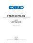 Parts Catalog for Kobelco Excavators model SK210-9