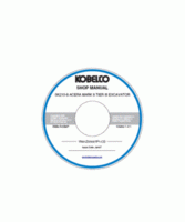 Service Manual on CD for Kobelco Excavators model SK210-8