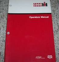 Operator's Manual for Case IH Combine model 1620E