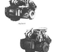 Komatsu Engines Model Nt-855C Shop Service Repair Manual - S/N ALL