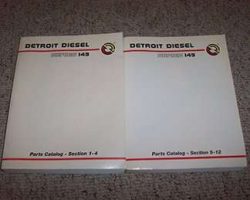 1965 Detroit Diesel 8V149, 12V149, 16V149 & 20V149 149 Series Engines Parts Catalog
