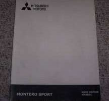 1997 Mitsubishi Montero Sport Body Repair Manual