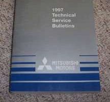 1997 Mitsubishi Montero Sport Technical Service Bulletins Manual
