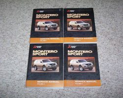 2003 Mitsubishi Montero Sport Service Manual