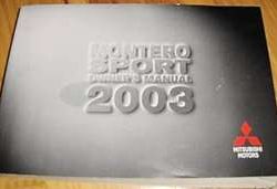 2003 Montero Sport