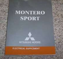 2004 Mitsubishi Montero Sport Electrical Supplement Manual