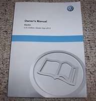2013 Volkswagen Beetle Owner's Operator Manual User Guide
