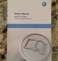 2014 Volkswagen Beetle Convertible Owner's Manual