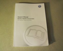 2017 Volkswagen Beetle & Beetle Convertible Owner's Manual