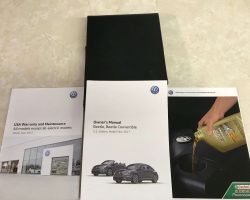 2017 Volkswagen Beetle & Beetle Convertible Owner's Manual Set