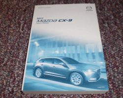 2017 Mazda CX-9 Owner's Manual