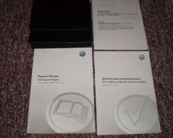 2017 Volkswagen Golf SportsWagen Owner's Manual Set