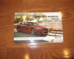 2017 Subaru Impreza Owner's Manual