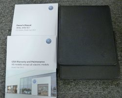 2017 Volkswagen Jetta & Jetta GLI Owner Operator User Guide Manual Set