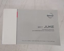2017 Nissan Juke Owner's Manual