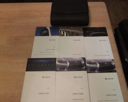 2017 Lexus LS460 & LS460 L Owner's Manual Set