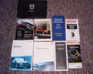 2017 Mazda3 Owner's Manual Set