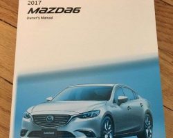 2017 Mazda6 Owner's Manual
