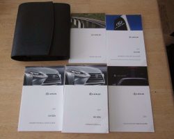 2017 Lexus NX200t Owner's Manual Set