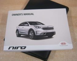 2017 Kia Niro Owner's Manual Set