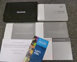 2017 Nissan Rogue Owner's Manual Set