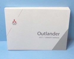2017 Mitsubishi Outlander Owner's Manual
