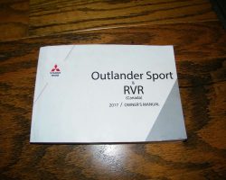 2017 Mitsubishi Outlander Sport Owner's Manual