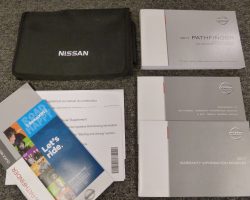 2017 Nissan Pathfinder Owner's Operator Manual User Guide Set