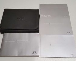 2017 Infiniti QX30 Owner Operator User Guide Manual Set