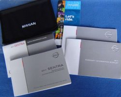 2017 Nissan Sentra Owner Operator User Guide Manual Set