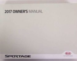 2017 Kia Sportage Owner's Manual
