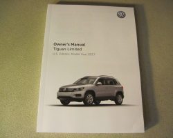 2017 Volkswagen Tiguan Limited Owner's Manual