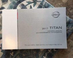 2017 Nissan Titan Owner's Manual