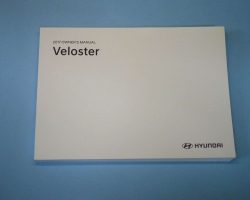 2017 Hyundai Veloster Owner's Manual