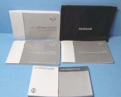 2017 Nissan Versa Note Owner's Manual Set