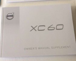 2017 Volvo XC60 Owner's Manual