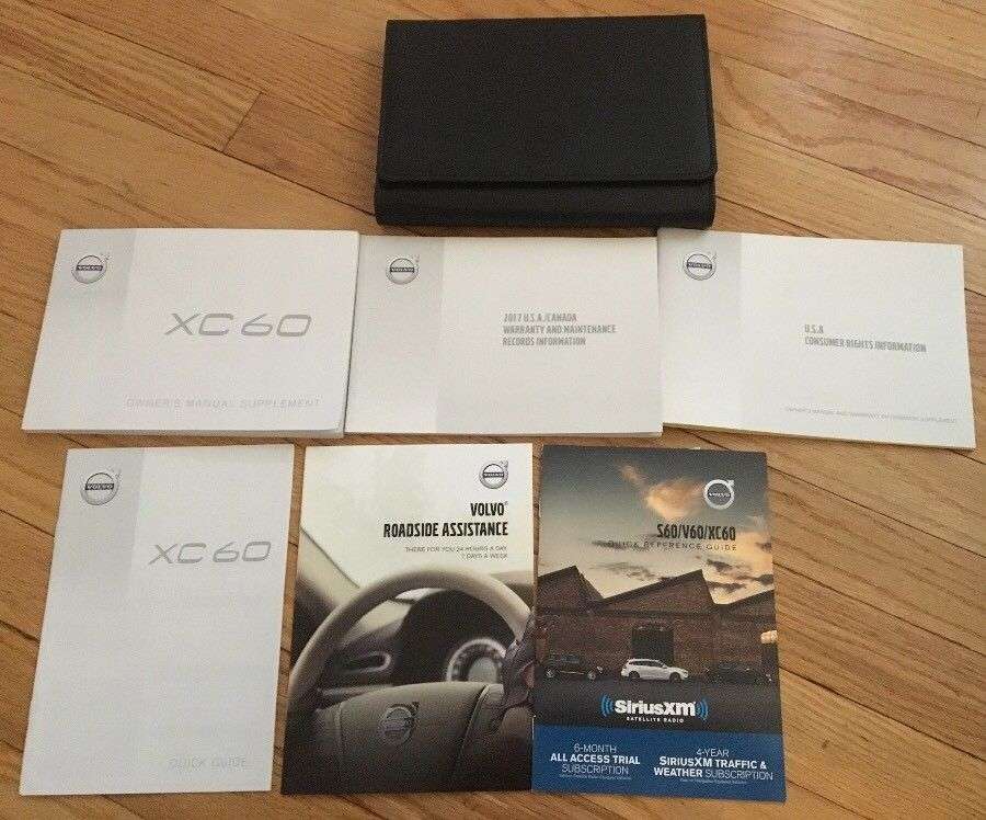 2017 Volvo XC60 Owner's Manual Set - DIY Repair Manuals