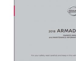 2018 Nissan Armada Owner's Manual