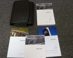 2018 Lexus LX570 Owner's Manual Set