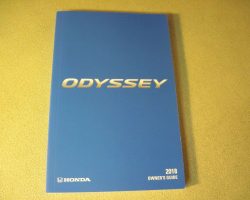 2018 Honda Odyssey Owner's Manual