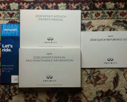 2018 Infiniti QX30 Owner's Manual Set