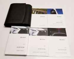 2018 Lexus RX350 & RX350L Owner's Manual Set