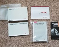 2018 Kia Soul Owner Operator User Guide Manual Set