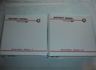 1999 Detroit Diesel 12.7L 60 Series Engines Service Repair Manual