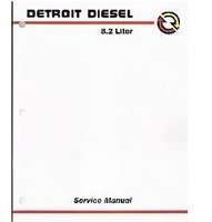 1980 Detroit Diesel 8.2L Fuel Pincher Series Engines Service Repair Manual