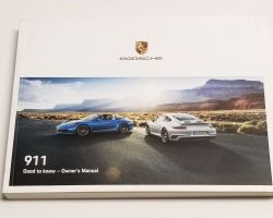 2018 Porsche 911 Owner's Manual