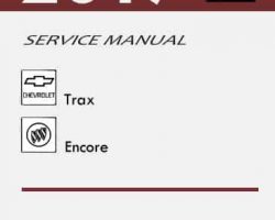 2017 Buick Encore Service Manual