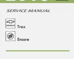 2015 Buick Encore Service Manual