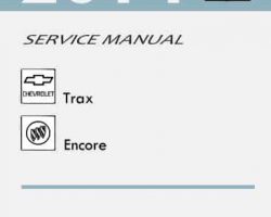 2014 Buick Encore Service Manual