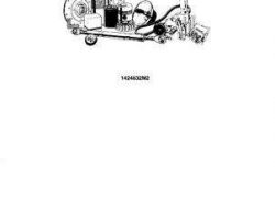 Massey Ferguson 1424832M2 Parts Book - 184-4 Tractor